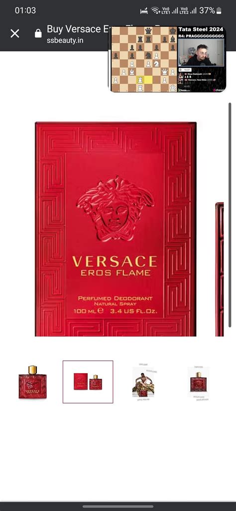 versace eros flame identification.